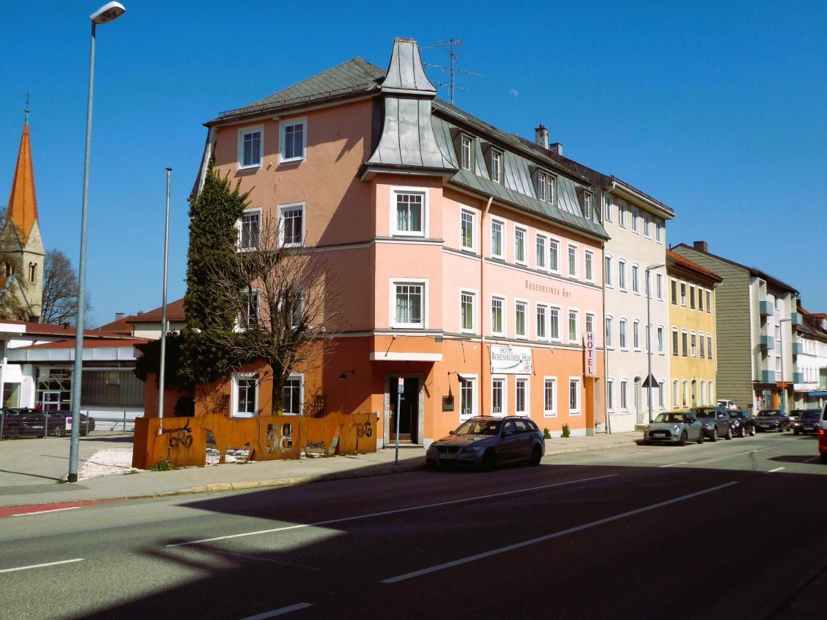 Hotel Rosenheimer Hof Traunstein Esterno foto
